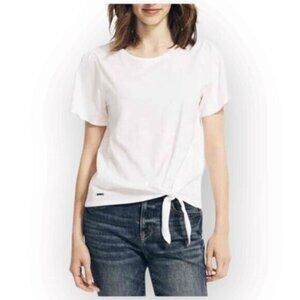 Nautica Side Tie Tee NWOT